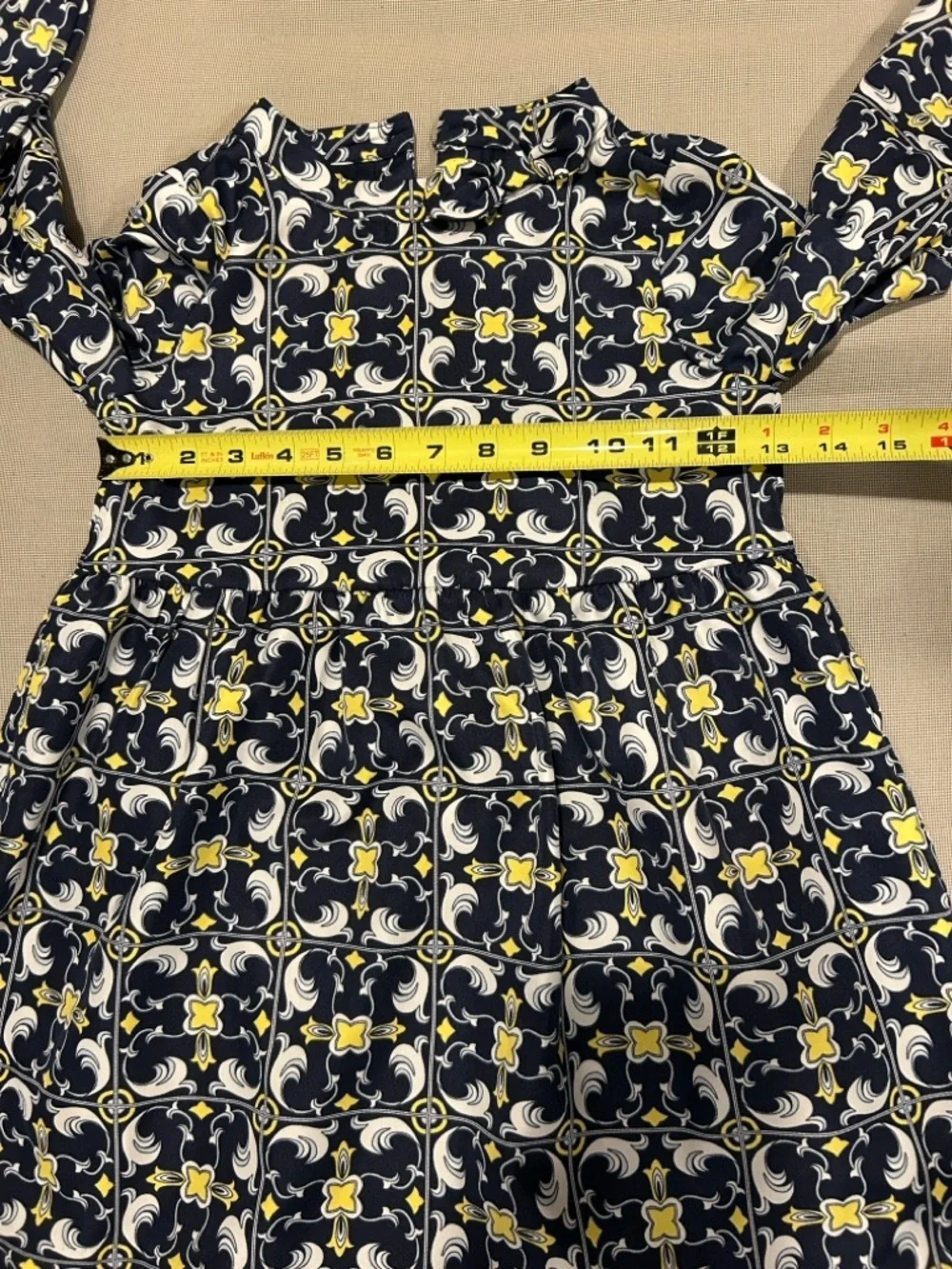 Janie and Jack Medallion Scarf Print Dress Resort Collection